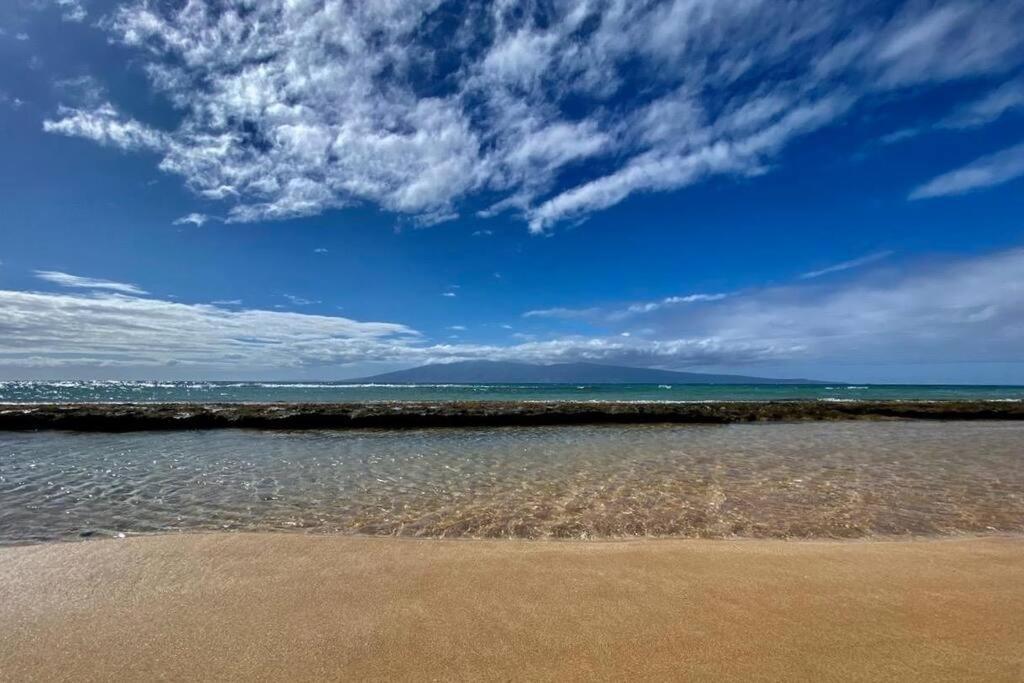 Oceanfront With Aircon-Hear The Waves-Amazing Views-Wifi Apartment Lahaina Luaran gambar